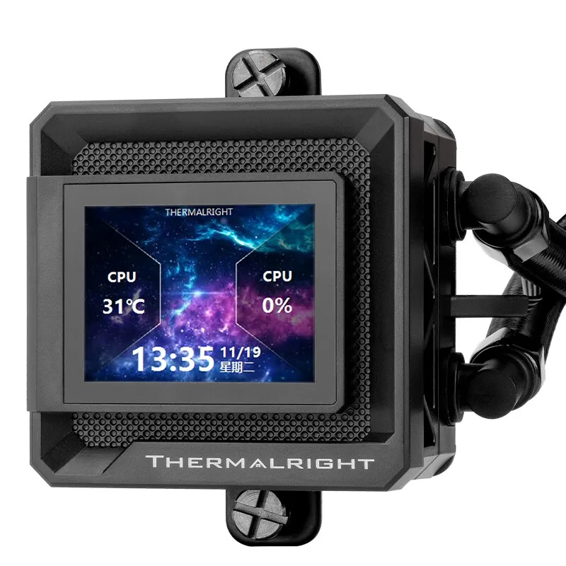 Radiador de refrigeración por agua todo en uno Thermalright FW 360 SE ARGB, pantalla LCD de 2 pulgadas/magnético desmontable/soporta LGA1851/AM5 - imagen 4