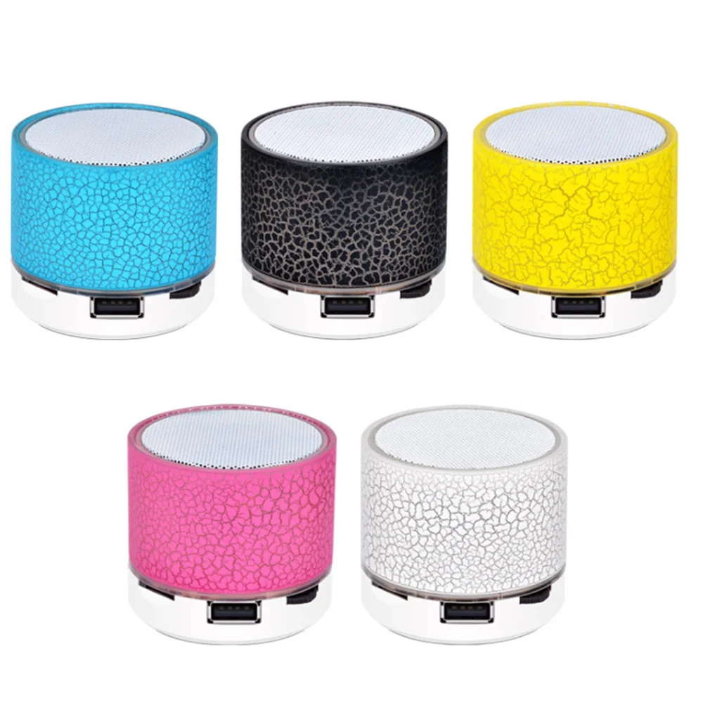 Altavoz A9 con patrón de grietas, dispositivo portátil con Bluetooth, manos libres, tarjeta TF para llamadas - imagen 4