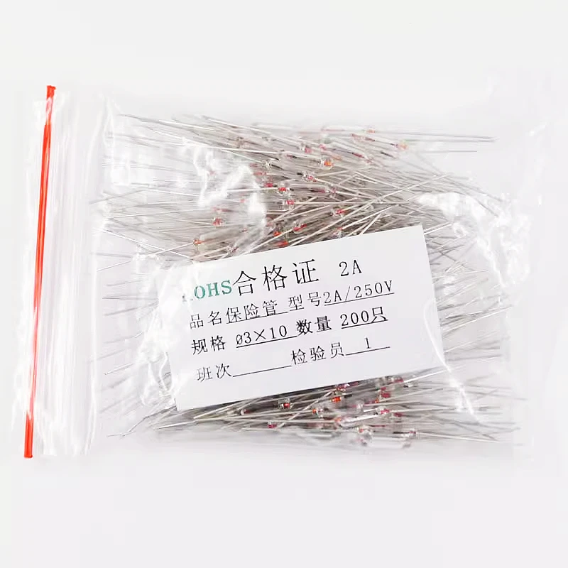 Fusible de Vidrio Rápido 3x10mm 250V con Cable Conductor - imagen 5