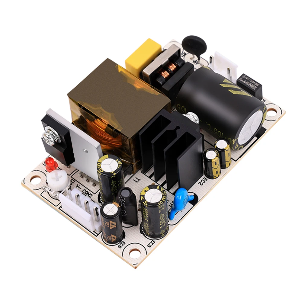 AC 90-264V 110V 220V a DC 5V 12V 24V 48V 1A 2A 4A 6A Placa de alimentación conmutada Módulo de fuente de alimentación de placa desnuda Módulo de AC-DC - imagen 4