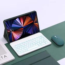 Funda con Teclado retroiluminado de 7 colores para Lenovo Idea Tab Pro 12,7 TB373FU, Funda para teclado, Teclado para Xiaoxin Pad Pro 12,7 2025