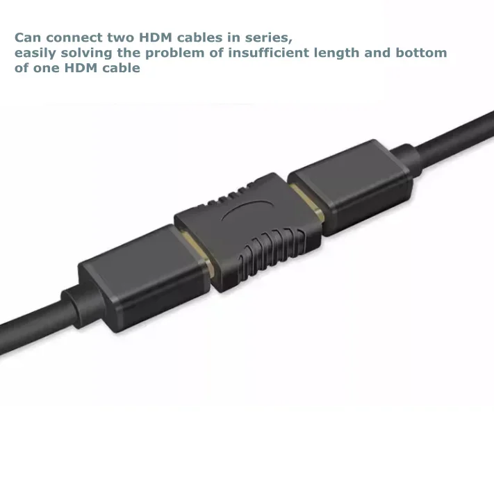 Adaptador HD Micro Mini compatible con HDMI, adaptador de ángulo recto de 90 grados, HDMI de 270 grados, conector acodado HDMI macho a hembra - imagen 3