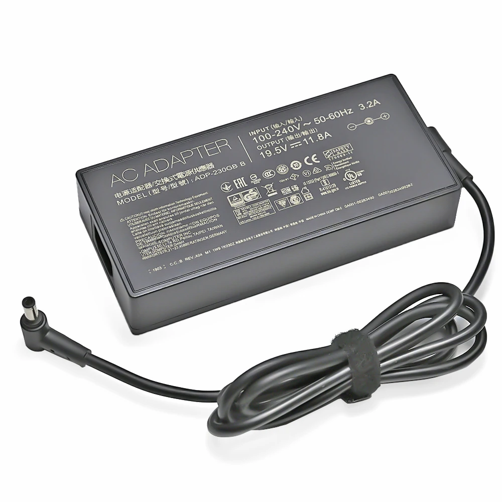 Adaptador para ordenador portátil 19,5 V 11.8A 230W 6,0*3,7mm ADP-230GB B cargador de corriente CA para ASUS ROG Strix G531GV-DB76 - imagen 3