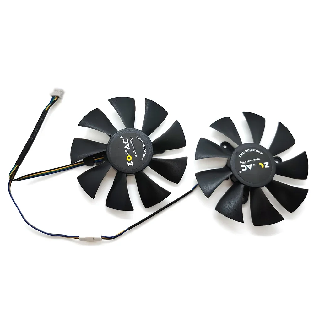 Ventilador enfriador de 85mm GFY09010E12SPA de 4 pines, repuesto para ZOTAC Geforce GTX 1060 AMP Edition 6 GB GTX 1070 Mini refrigeración de tarjetas gráficas - imagen 5