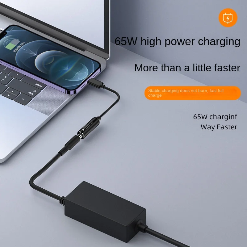 Cable convertidor versátil CC madre a TYPE-C conversión de energía CC pública de corto plazo a alimentación PD para 5V/9V/20V - imagen 5