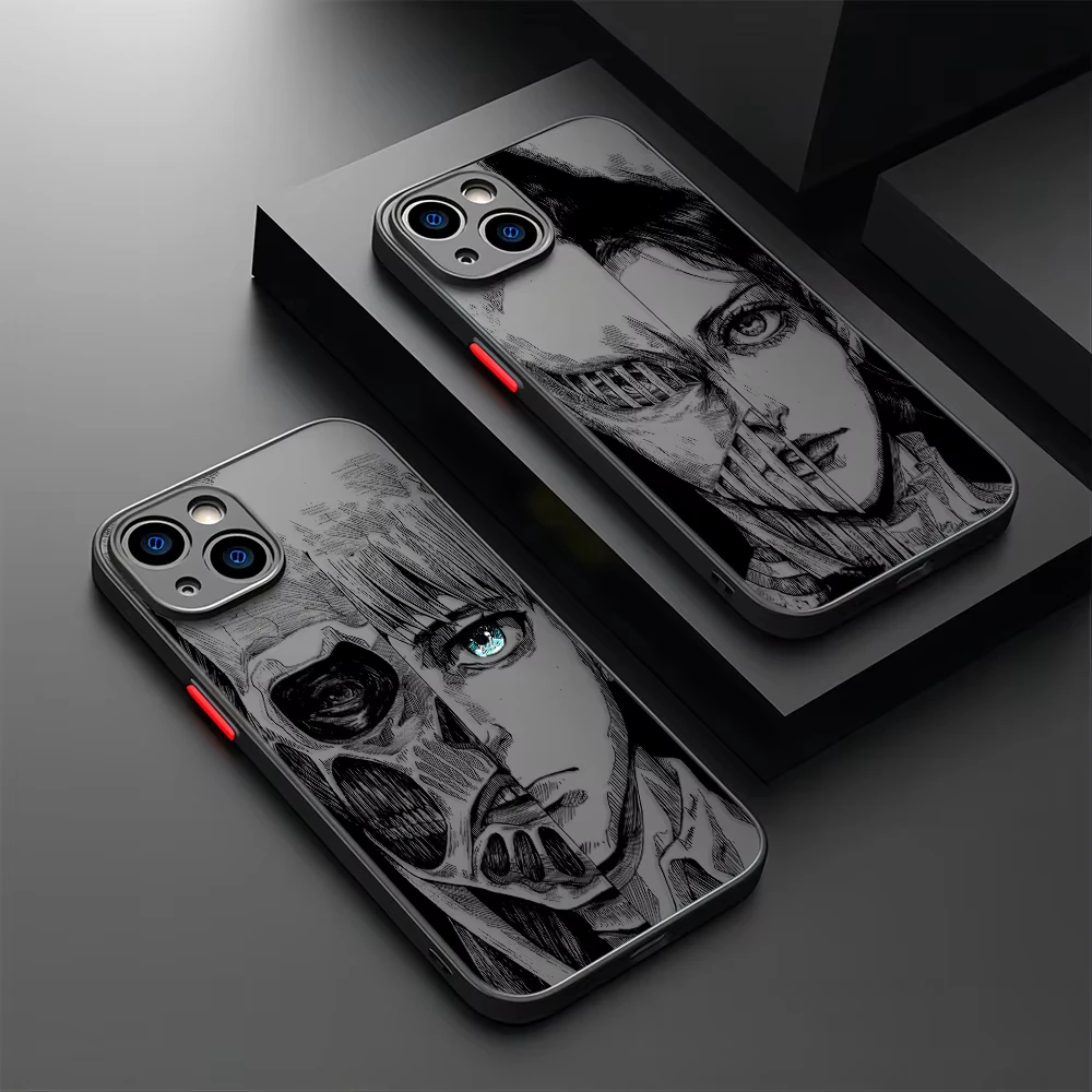 Funda Attack on Titan para Xiaomi Mi 14 13 Ultra 13T 12 Lite 12T 11 11T 10 10T Pro POCO X5 X4 GT X3 NFC F5 M3 funda dura de silicona - imagen 5