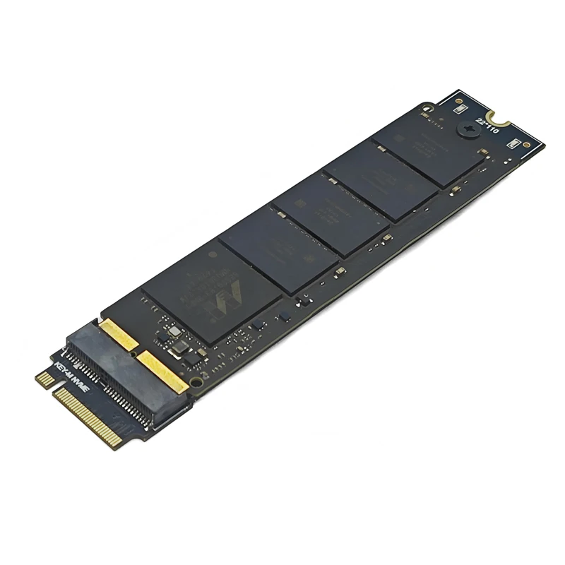 Para Macbook SSD convertidor para Macbook 2013 2014 2015 2017 A1465 A1466 12 + 6 pines SSD a M2 KEY-M NVME adaptador de tarjeta elevadora tamaño 22110 - imagen 4