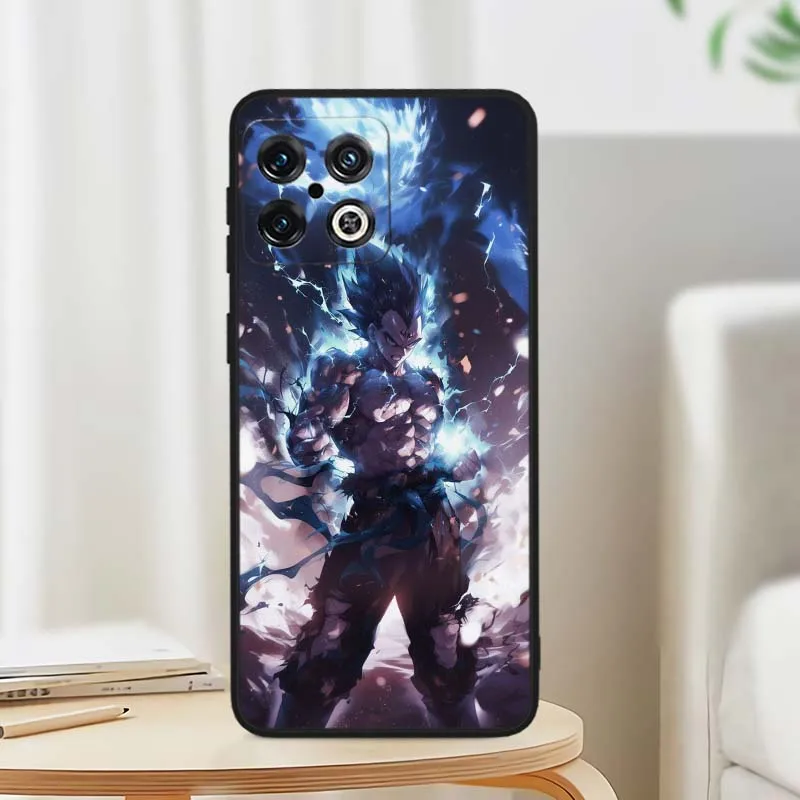 Anime d-dragon Ball Vegeta IV para OPPO OnePlus 13 12 11 10 11R 10R 10T Nord 30N N20 Ace 2 Pro Lite funda de teléfono negra - imagen 3