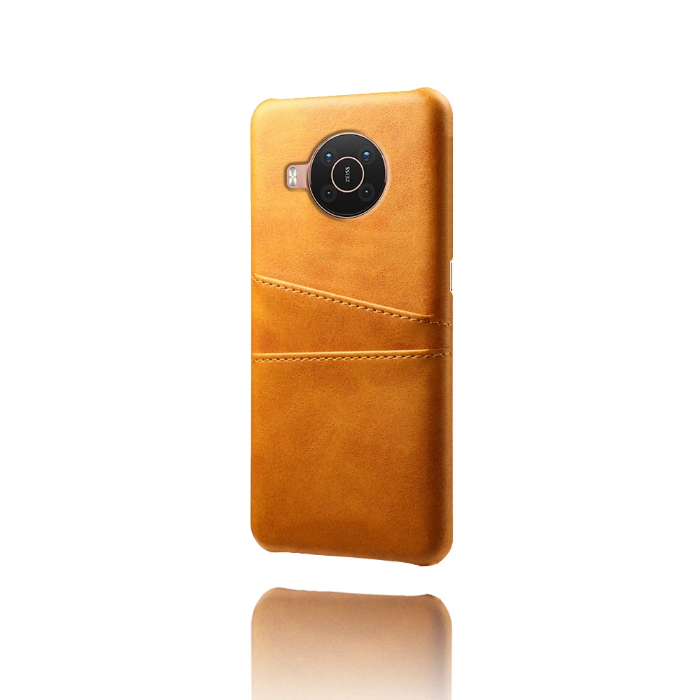 Nokia X20 X10 funda con ranuras para tarjetas para Nokia X10 X20 G10 G20 7,2 7,1 Funda de cuero PU Retro delgada para Nokia 8,3 5G X7 X71 7 8,1 Plus - imagen 5