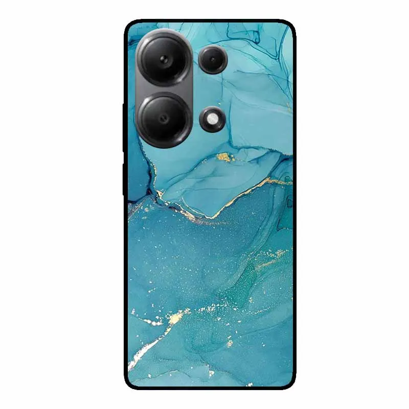 Funda trasera de silicona suave para Xiaomi Redmi Note 13 Pro 4G, carcasa de teléfono pintada de Mica - imagen 4