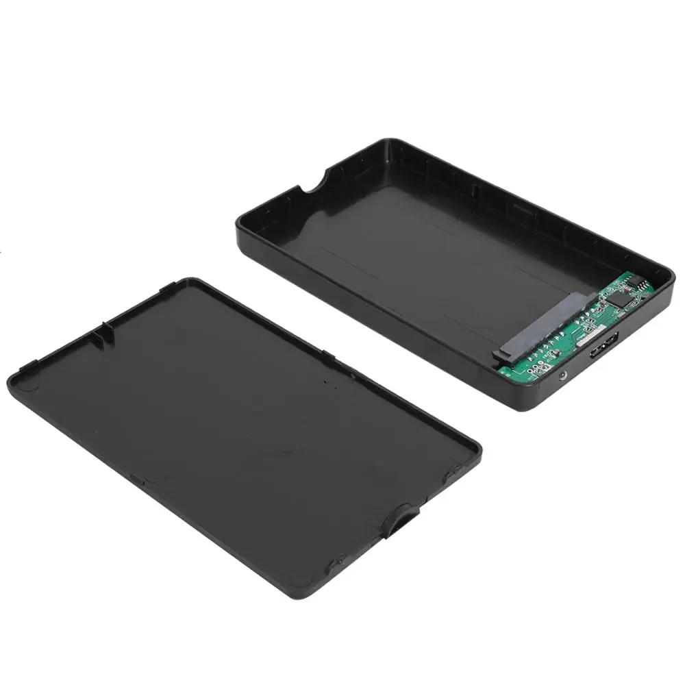 Carcasa de disco duro móvil de 2,5 "SATA a USB3.0, caja de almacenamiento externo para SSD, HDD con Cable ABS USB3.1/USB3.0/2,0 - imagen 3