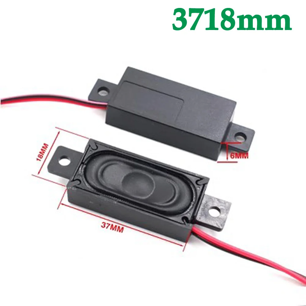 1 par de Monitor LCD/conector de altavoz de TV bocina 8R 2W 1853 1635 2364 altavoz 3718 5318 6423 2258 espesor 18MM - imagen 2