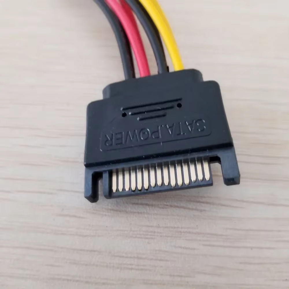 Adaptador Divisor SATA 15 Pines Dual para PC - imagen 3