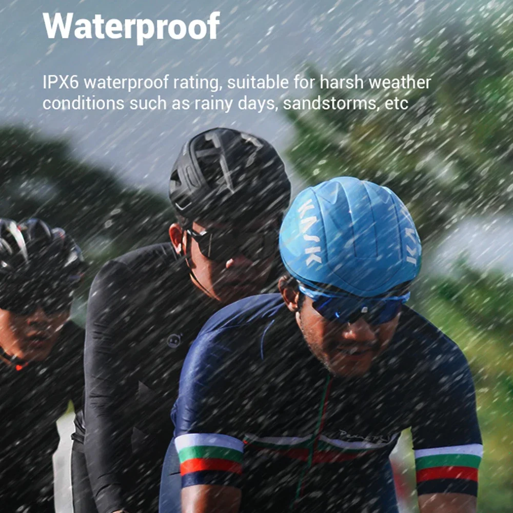 Kebidumei-auriculares inalámbricos para casco de motocicleta, Kit de llamada manos libres, Bluetooth 5,3, impermeable, reproductor de música MP3, altavoz - imagen 4