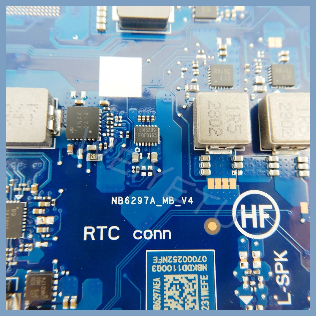 NB6297A-MB-V4 con CPU de R5-7520U 4GB-RAM placa base para ordenador portátil Acer Aspire A314-23P placa base para portátil 100% probado OK