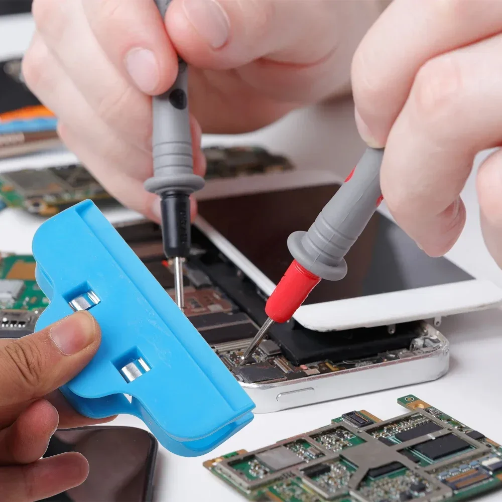 Abrazadera de sujeción de pantalla LCD, Clips de plástico ajustables, accesorio para iPhone, iPad, Pro, Samsung, Xiaomi, herramientas de reparación de tabletas - imagen 3