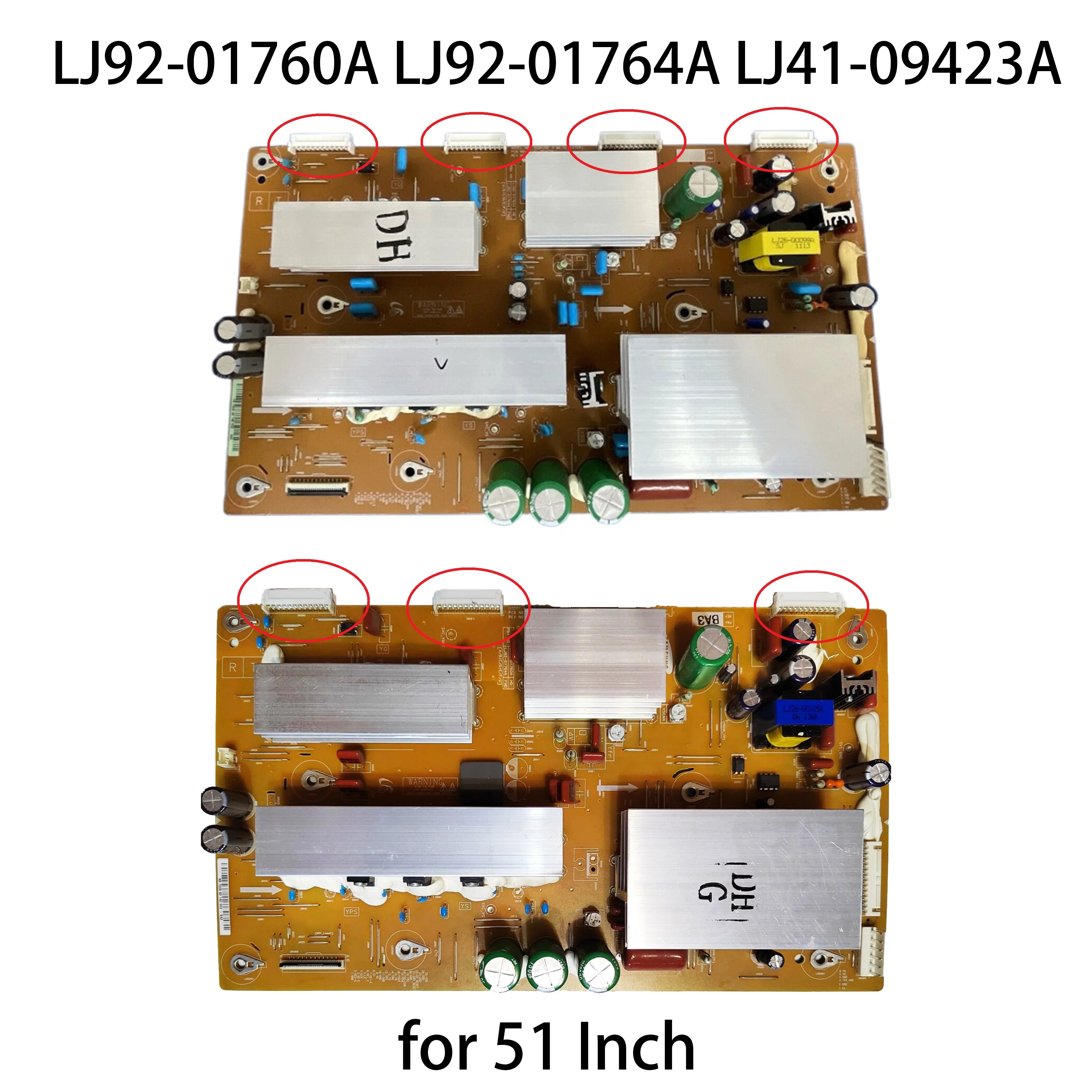 LJ92-01760A LJ92-01764A LJ41-09423A S50HW-YB07 Placa Y-Mian para Samsung PL51D450A2G PL51D451A3G PL51D490A1D 51 pulgadas