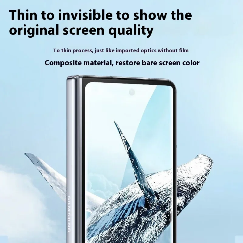 Película de hidrogel mate con bisagra exterior interna 4 en 1 para Google Pixel 9 Pro, pegatina plegable, Protector de pantalla de cuerpo completo, plegado de píxeles - imagen 5