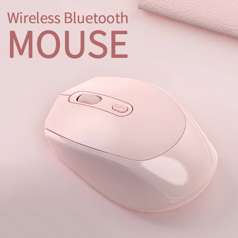 Ratón inalámbrico recargable para ordenador, Mouse inalámbrico Compatible con Bluetooth de 2,4G, USB, silencioso, para PC, portátil, Macbook y tableta