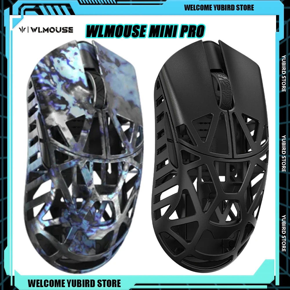 Ratón para juegos Wanling Wlmouse BeastX Mini Pro, ratón inalámbrico ligero de aleación de magnesio con apertura lateral/no abierta, PC personalizada, deportes electrónicos
