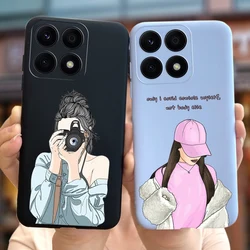 Funda silicona Honor X8a dibujos animados chicas antichoque