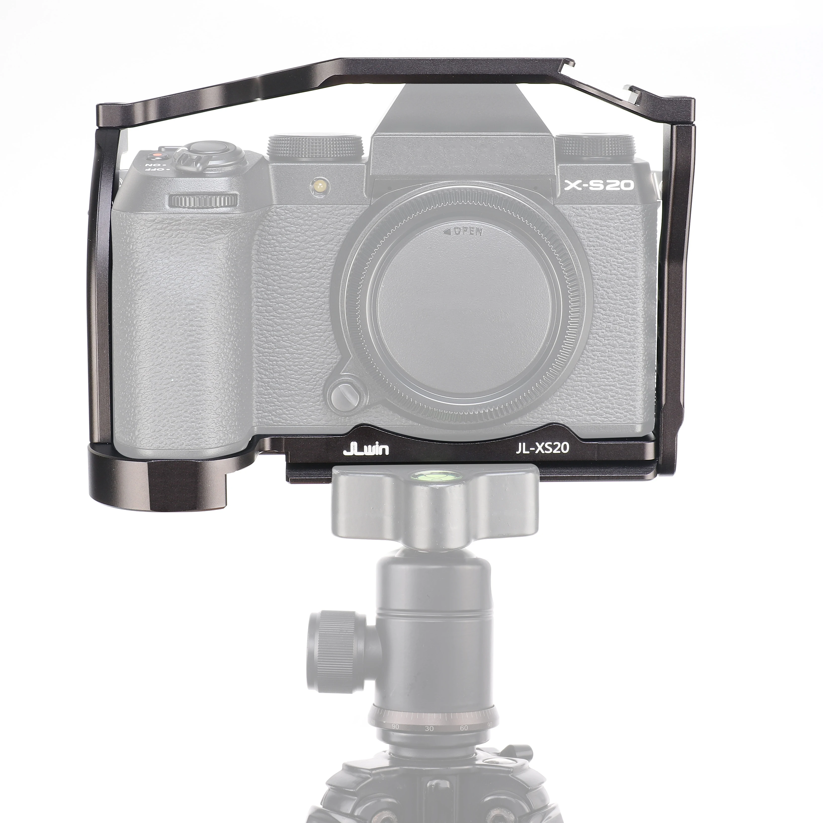Jaula de cámara de X-S20 para Fuji X-S20, marco de expansión, estabilizador de caja de conejo, soporte Vertical en L, accesorios de cámara - imagen 4