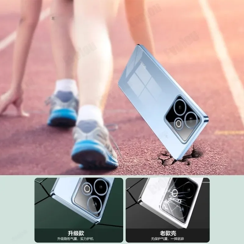 Funda blanda con marco chapado para Realme GT 7T 7 T, funda de teléfono con parachoques de silicona galvanizada a prueba de golpes TPU para Realme GT7 T 7Pro - imagen 2