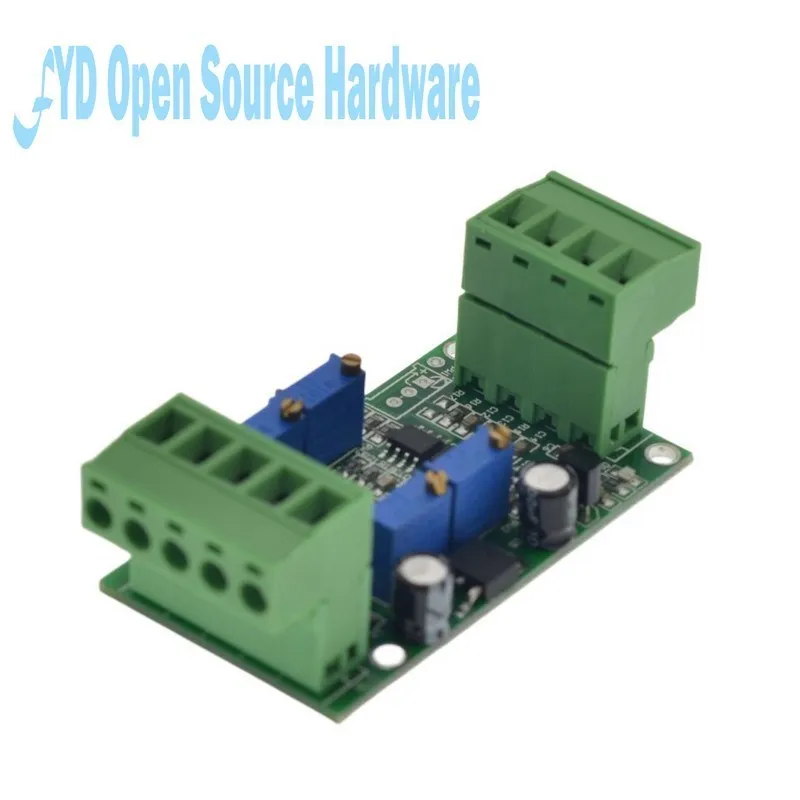 Sensor de pesaje transmisor de voltaje de corriente, módulo amplificador de celda de carga de voltaje, transductor amplio de señal, 4-20Ma, 0-5V - imagen 2