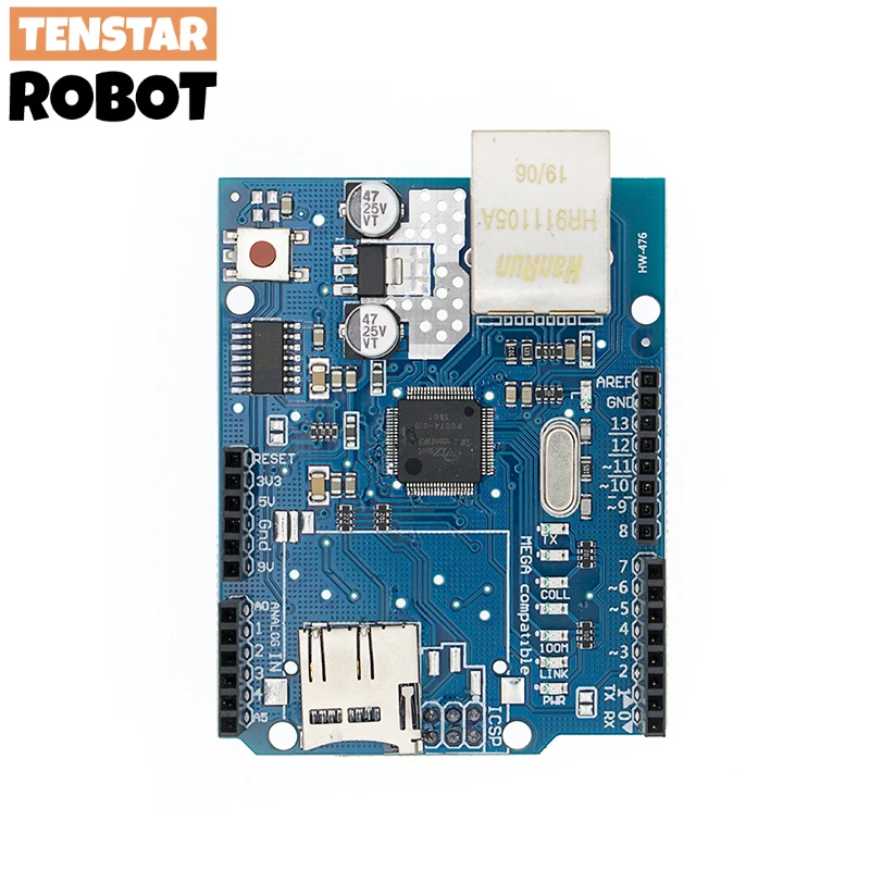 Placa de desarrollo W5100 Ethernet Shield UNO Shield - imagen 2
