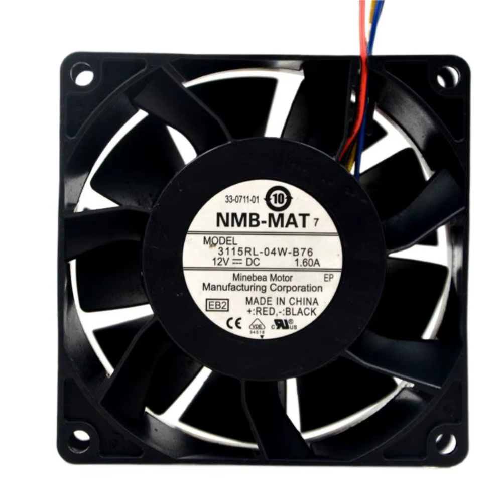 Ventilador 80mm PWM Rodamiento Bolas – PC Gaming - imagen 3