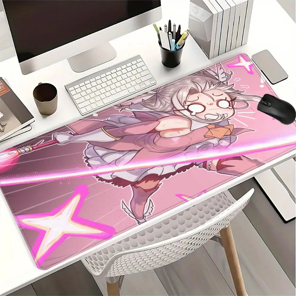 Fate Kaleid Liner Prisma Illya Anime alfombrilla de ratón alfombrilla de escritorio con almohadilla accesorios de juego Prime Gaming XXL teclado Pad