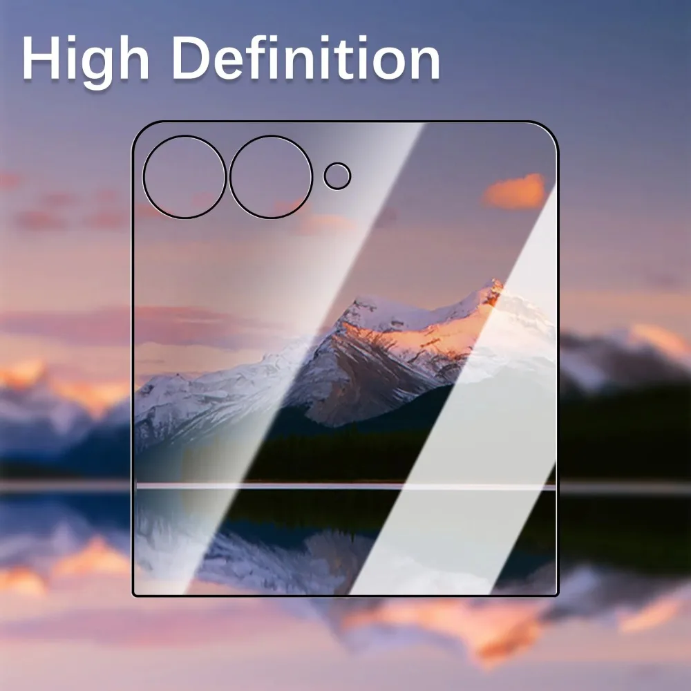 1/2/3 Uds ZFlip7 Protector de pantalla exterior de vidrio templado fácil de instalar para Samsung Galaxy Z Flip 7 película protectora para Z Flip7 5G - imagen 5