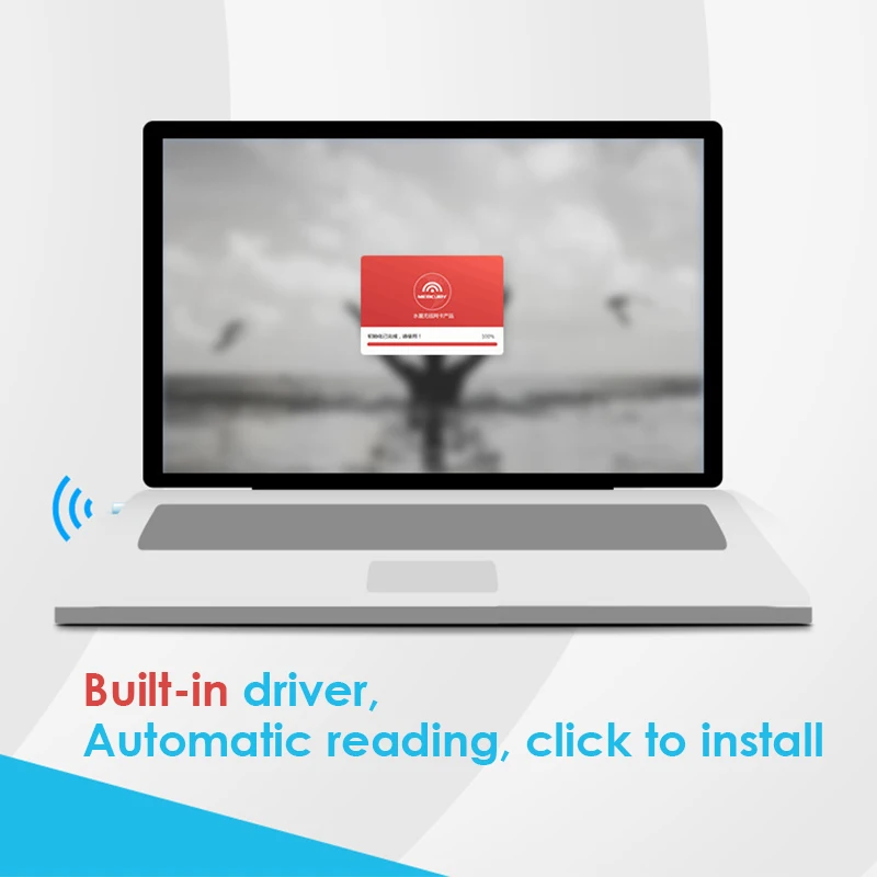 Adaptador inalámbrico USB, tarjeta de red Wi-Fi4 de 150Mbps, controlador gratuito, Dongle receptor Wifi RTL8188GU para Win7/8/10, Adaptador de escritorio para PC - imagen 2