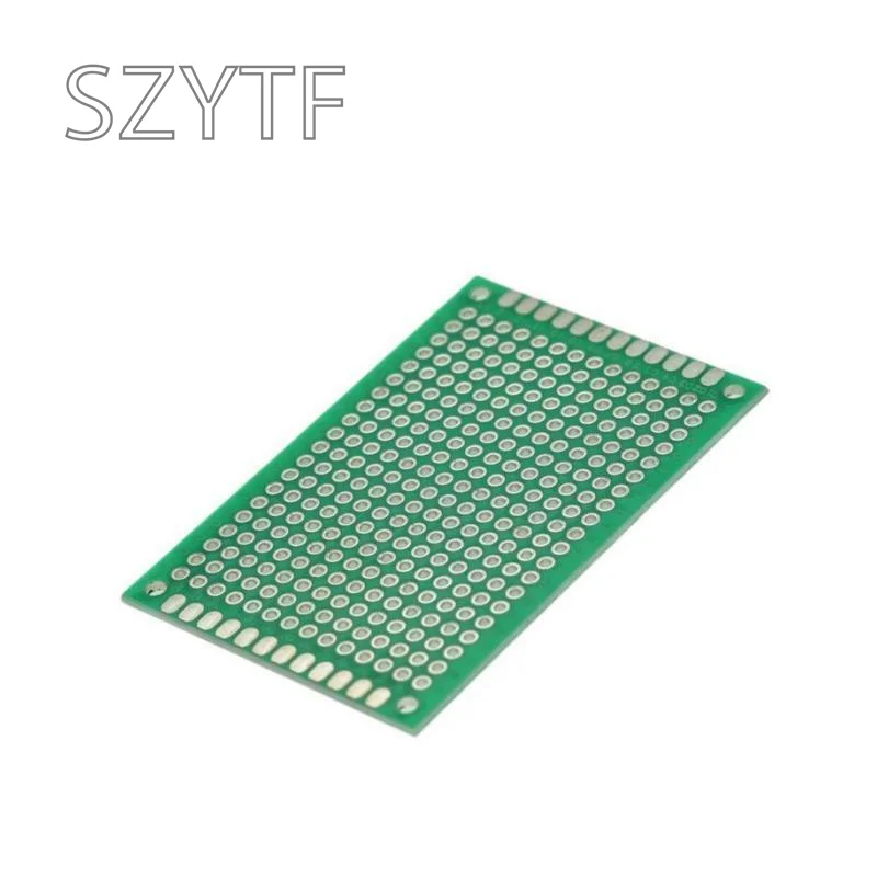 10 unidades/lote Placa de estaño de pulverización de lado 4x6cm material de fibra de vidrio experimental espesor 1,6 MM placa PCB - imagen 3