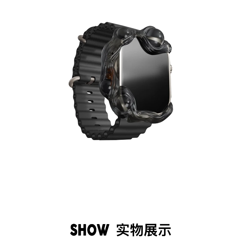 Accesorios periféricos alienígenas, decoración de reloj personalizada, adecuada para funda protectora de 49mm Ultra1/2, funda de reloj alienígena, regalo DIY - imagen 5