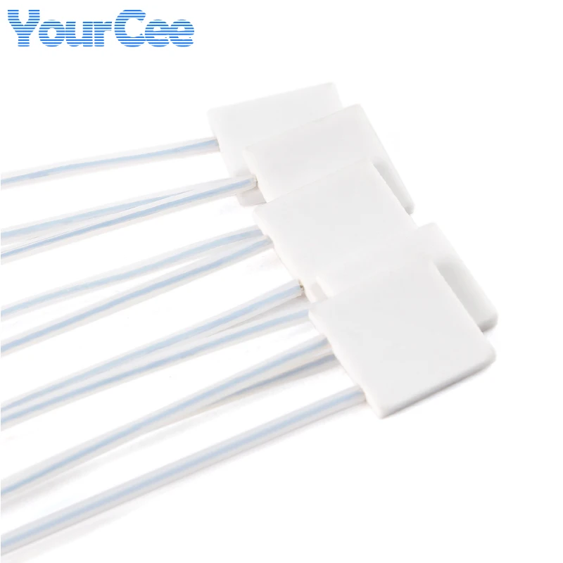 5/1 unidad RP1010 pieza de calefacción de cerámica de alta temperatura en miniatura pieza de calefacción eléctrica MCH de quemadura en seco 2R 5R 10R 20R 30R ohm 10X10MM - imagen 2