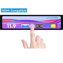 Waveshare Pantalla Táctil IPS 11,9 Pulgadas HDMI Raspberry Pi