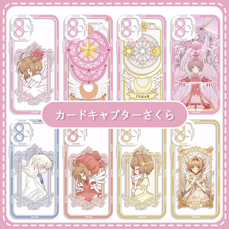 Funda de teléfono Anime Sakura para Samsung Galaxy S23 S22 Ultra S21 S20 FE S10 Plus Note 20 10 9 A14 A24 A34 A54 funda de silicona suave - imagen 3