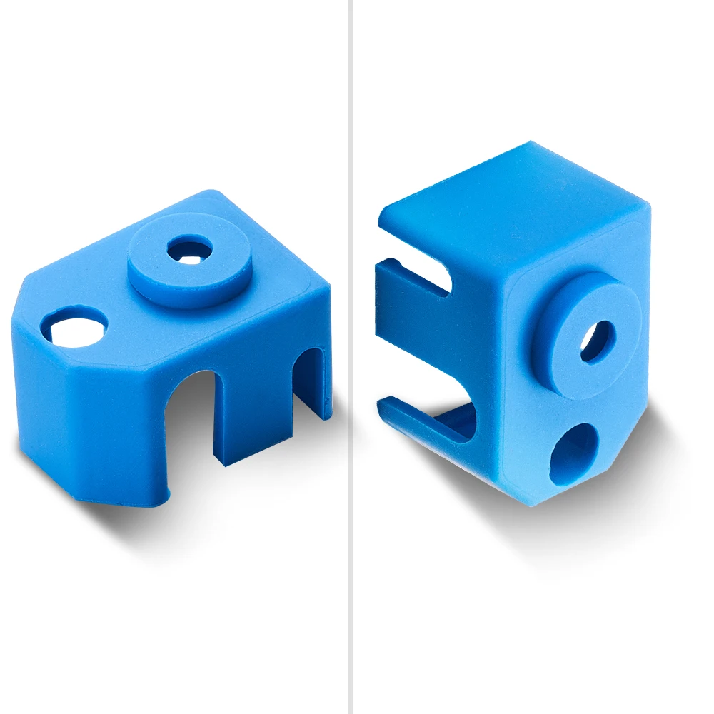 Calcetín de silicona con bloque de calor de cobre chapado para piezas de impresora 3D Phaetus Dragon Hotend - imagen 4