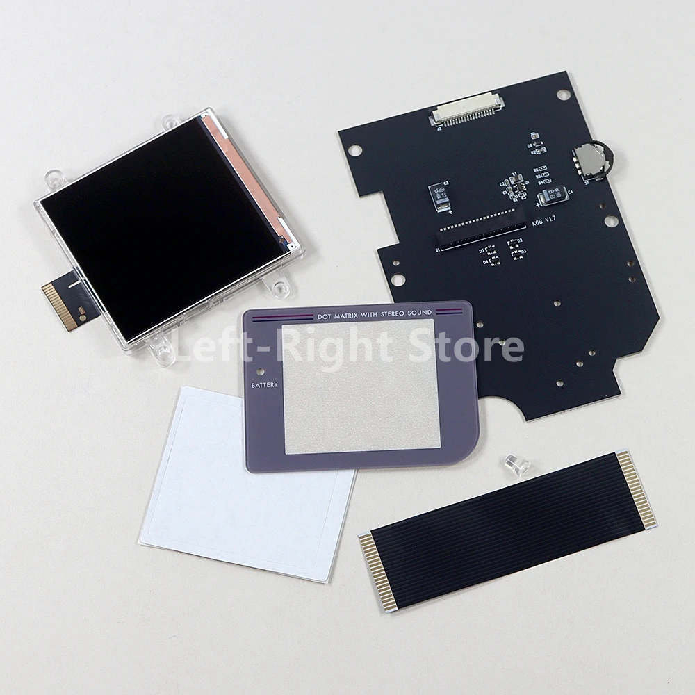 1 Juego para GB V5 V5.0 2,6 pulgadas retroiluminación resaltar IPS LCD brillo de pantalla completa con pantalla de vidrio - imagen 4