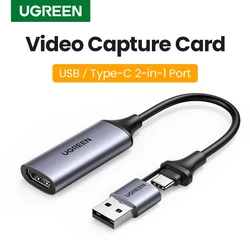 UGREEN Capturadora HDMI 4K USB-C para transmisión PC