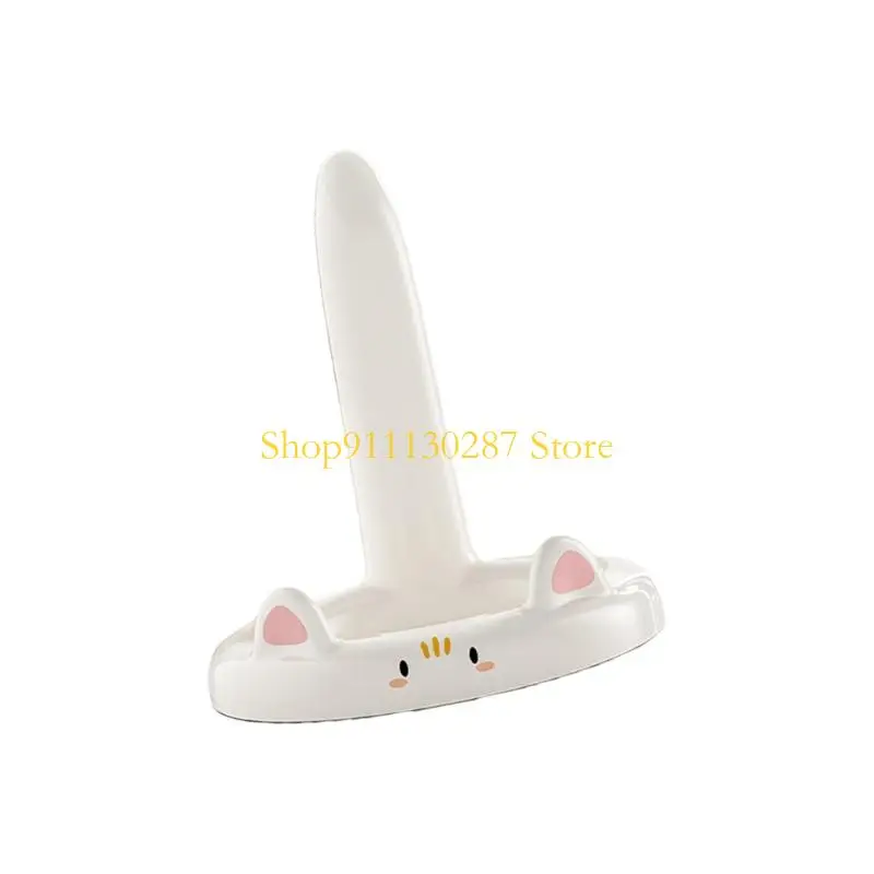 Soporte para teléfono J1HC con ángulos ajustables en forma gatos, organizadores escritorio portátiles para teléfonos 4 - imagen 4