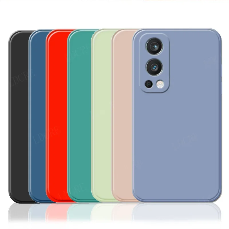 Para funda Oneplus Nord 2 funda para Oneplus Nord 2 5G Capas parachoques funda suave completamente a prueba de golpes para Oneplus Nord N200 CE 2 5G Fundas - imagen 3