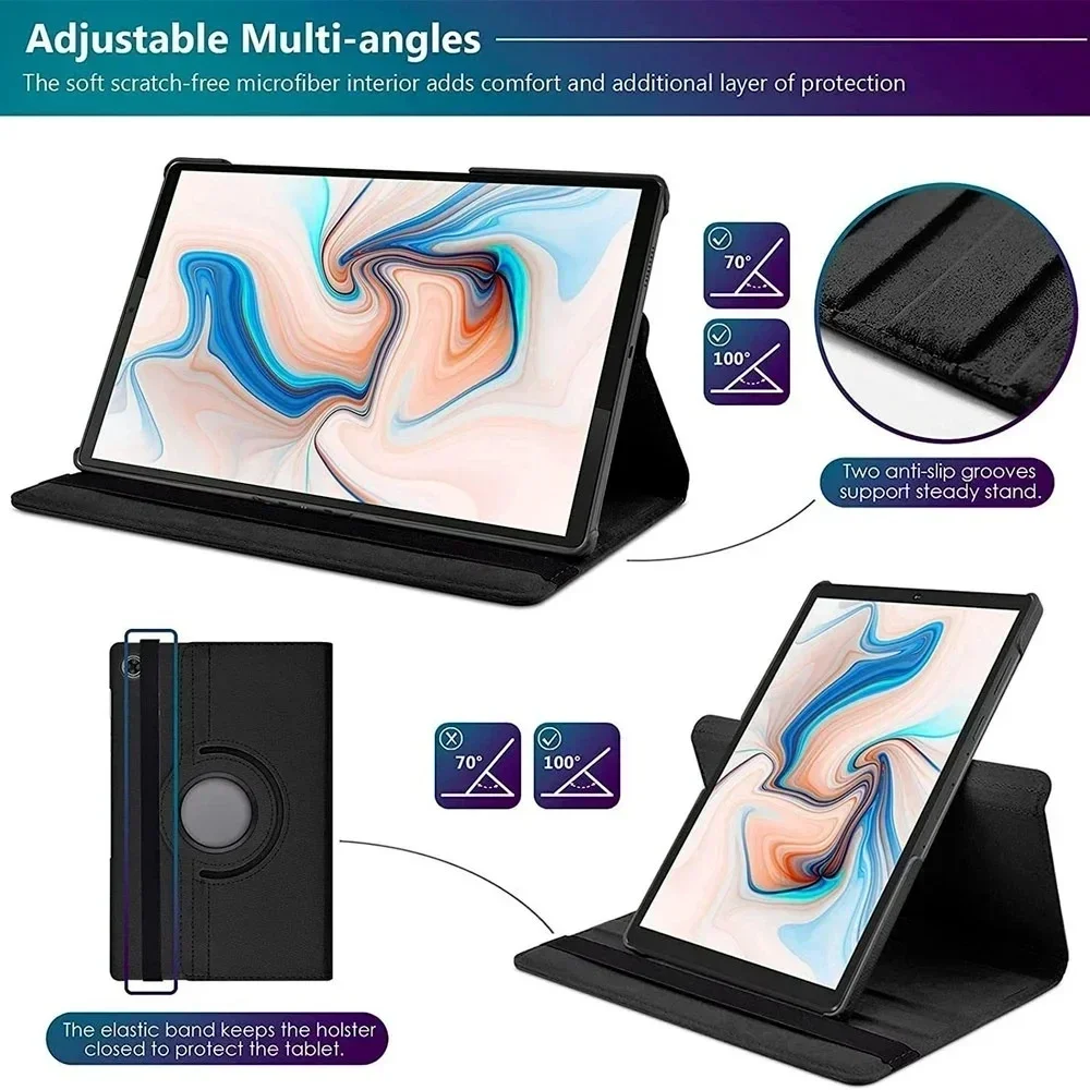Funda para Xiaomi Redmi Pad SE 2023, funda para tableta de 11 pulgadas, funda para redmi pad se 11, Funda de cuero giratoria de 360 grados - imagen 3
