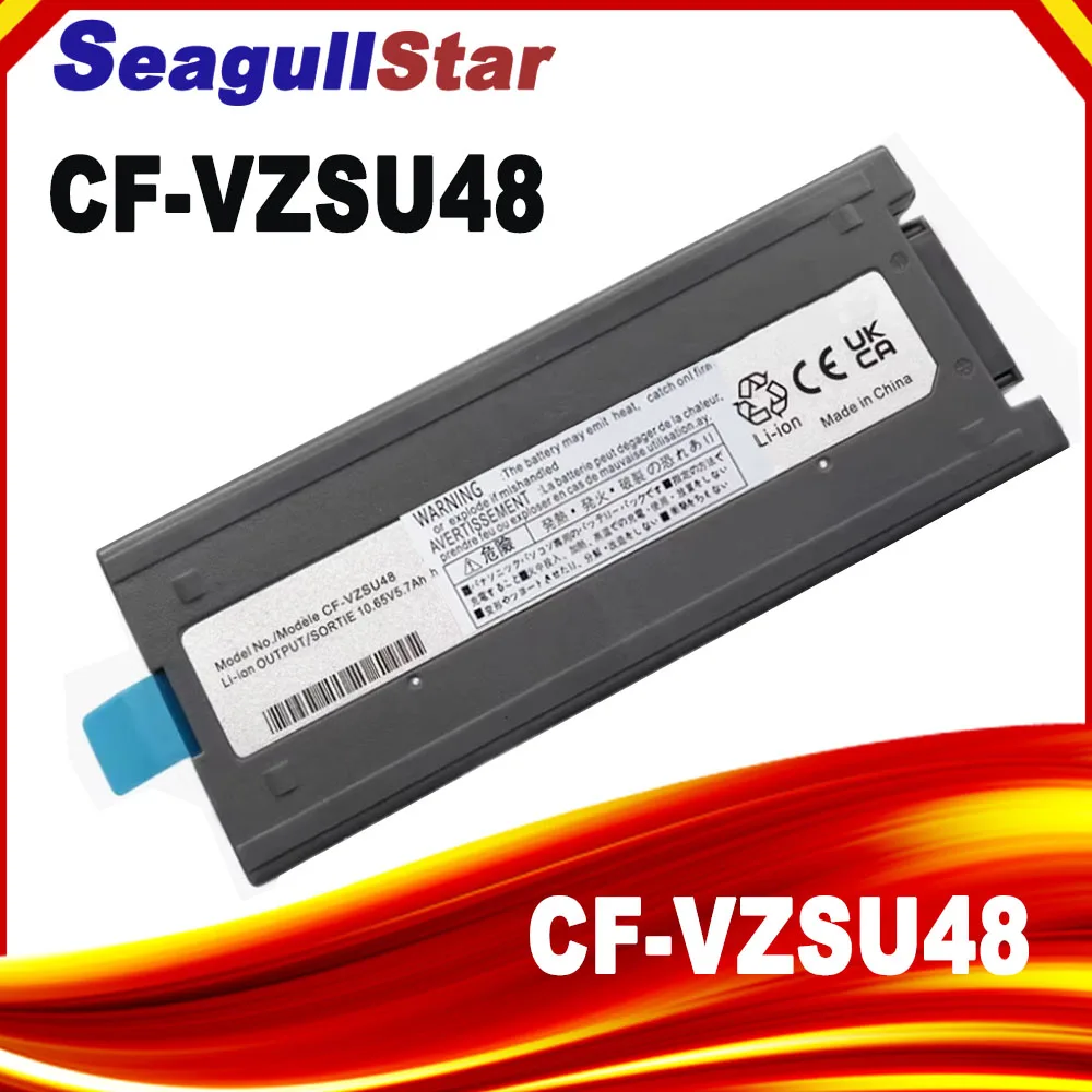SeagullStar CF-VZSU48 batería del ordenador portátil para Panasonic CF-VZSU48U CF-VZSU48R CF-VZSU28 CF-VZSU87R CF-VZSU50 CF-19 CF19 libro resistente