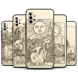 Funda Samsung Galaxy con diseño de Tarot, Sol y Luna