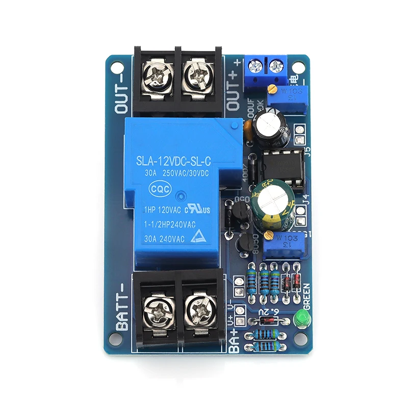El módulo de protección de batería universal de 12 V 30 A evita sobretensión de descarga y restaura automáticamente de bajo voltaje - imagen 5