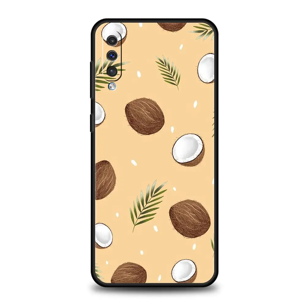 Funda para Teléfono Samsung A56 A36 A26 A24 A12 A14 A16 A50 A70 A20E A20S A22 A40 A34 A54 A42 A52 5G A04s A06, Diseño Verano Coco - imagen 4