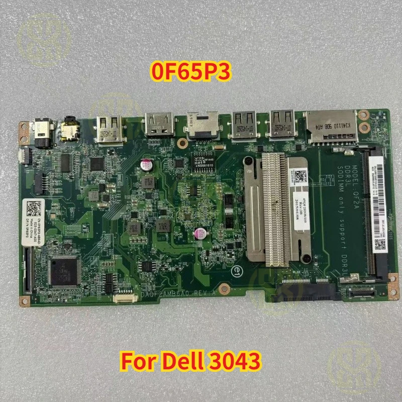 0F65P3 para la placa base del ordenador portátil Dell 3043 CN-0F65P3 0F65P3 F65P3 DAQF2AMB6A0 N3540 probado OK