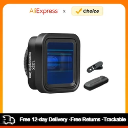 Lente Anamórfica 1.55X para Móvil – Clips Universales con Funda